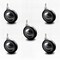 Service Caster 3 Inch Bright Chrome Soft Tread Ball Caster -5/16 Inch Threaded Stem, 5PK SCC-TS01S30-DCR-BC-5161878-5 - alternate 1
